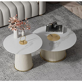 Mua Bàn Sofa Tròn Đôi Nhập Khẩu Juno Sofa HHP-BSF903-08 Cao Cấp