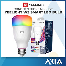  Bóng đèn Led thông minh Xiaomi Yeelight Bulb W3 đui xoắn E27 (RGB 16 triệu màu) - tích hợp Razer Chroma