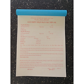 Combo 3 Giấy Biên Nhận Đặt Cọc Xe