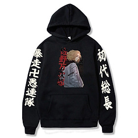 Mẫu áo Hoodie in hình Anime Tokyo Revengers Mikey Mẫu áo Hoodie in hình