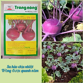 Hạt giống su hào tím Trang Nông gói 1gr