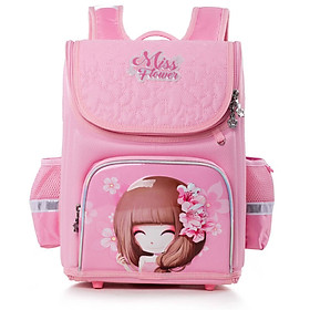 Ba Lô Chống Gù Mr. Vui BLCG816-SG - Màu Hồng Nhạt