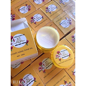 Hình ảnh Kem Body Collagen X3 Luxury và Kích trắng Colagen X3