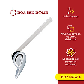 Mua Cụm gạt trước Hùng Anh LB01 chất liệu nhựa ABS  mạ crom  kích thước 6 x 6 x 8cm - Hoa Sen Home - Hàng chính hãng