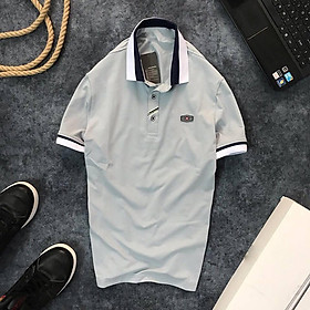 Áo thun nam cổ bẻ trơn lịch lãm form body