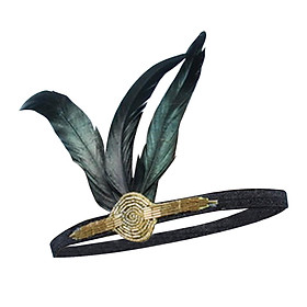 1920s Feather Headband  Headpiece Fancy Headdress Fascinator