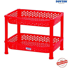 Kệ Nhí 2 Ngăn Kệ Đựng Chén, Đựng Đồ Dùng - Kệ 2 Ngăn Đỏ