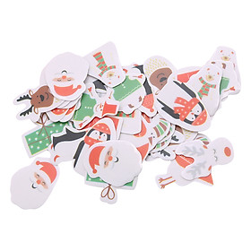 Nơi bán Hộp 50 Sticker Trang Trí Noel Loại Nhỏ - Giá Từ -1đ