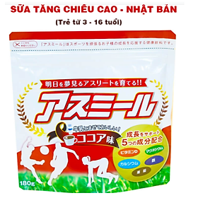 Sữa Asumiru Phát Triển Chiều Cao (Từ 3 đến 16 tuổi)