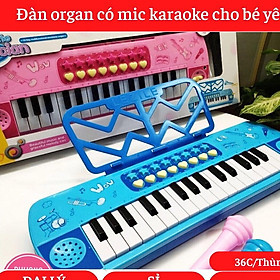 Đàn organ kèm mic cho bé cho bé vui nghịch