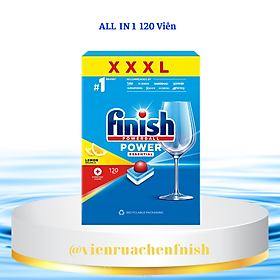 Viên rửa bát Finish All in one 120 viên/ hộp