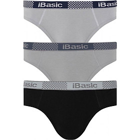 Combo 3 chiếc quần lót nam tam giác cao cấp ibasic brief vm021