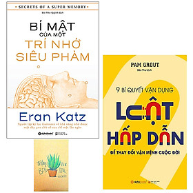 Combo 9 Bí Quyết Vận Dụng Luật Hấp Dẫn Để Thay Đổi Vận Mệnh Cuộc Đời và Bí Mật Của Một Trí Nhớ Siêu Phàm ( Tặng Kèm Sổ Tay )