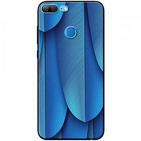 Ốp lưng dành cho Honor 9 Lite mẫu Lông vũ xanh dương
