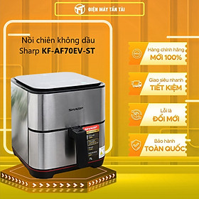 Nồi Chiên Không Dầu Điện Tử Sharp KF-AF70EV-ST (7L) - Hàng Chính Hãng