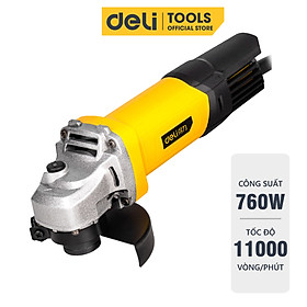 Máy Cắt Cầm Tay Mài Góc Deli Cao Cấp Chính Hãng Chất Lượng Cao - Công Suất 760W - DL6372