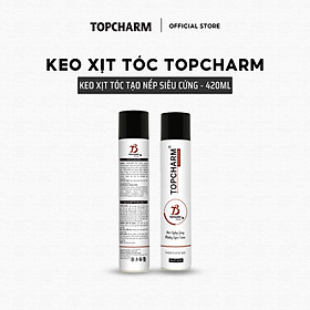 Keo phun tạo ra loại và lưu giữ nếp tóc siêu cứng cho tới phái mạnh và nữ giới Topcharm chủ yếu hãng