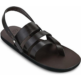 Giày Sandal Da Nam Casual - Nâu