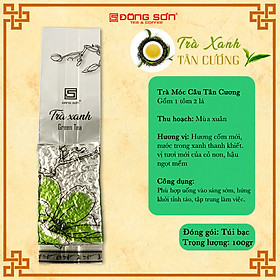 - Gói 100g, Hương cốm mới, hậu ngọt chát dịu nhẹ - Đông Sơn