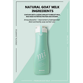 (Tặng bông tắm) Dầu gội phục hồi tóc hư tổn xỉn màu Hàn Quốc MIHWANGHOO chiết xuất từ sữa dê - Hàng nhập chính hãng