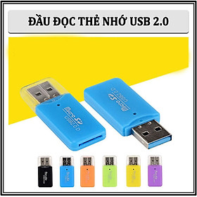 Mua Đầu đọc thẻ nhớ mini 2 trong 1 - Micro SD - TF - SD