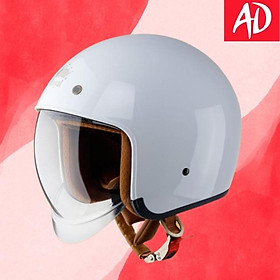 Mũ Bảo Hiểm 3/4 Đầu Royal M139 - Trắng Bóng