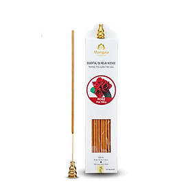 Nhang Thơm Tinh Dầu Hoa Lài Mangala|Nhiều Mùi-50 Cây-100% Nguyên Liệu Thiên Nhiên, Không Hóa Chất
