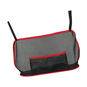 Car Handbag Holder between Seats Automotive Console Organizer Interior Accessories Front Seat Hanging Net Pocket Storage Bag for Tissue