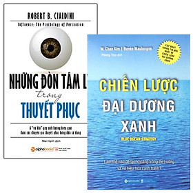 Combo Những Đòn Tâm Lý Trong Thuyết Phục + Chiến Lược Đại Dương Xanh (Bộ 2 Cuốn)