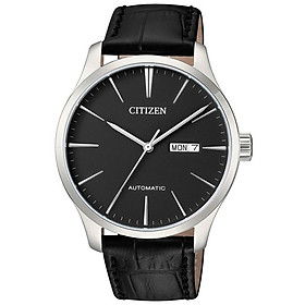 Đồng hồ nam citizen dây da nh8350-08e - mặt trắng