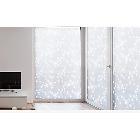 Mua Decal dán kính bông tuyết - có keo sẵn khổ rộng 0 9m dài 3m
