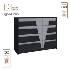 [Happy Home Furniture] PONIX, Tủ lưu trữ 8 ngăn kéo, 96cm x 32cm x 74cm ( DxRxC), THK_113