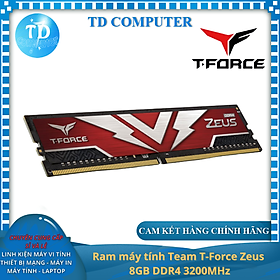 Ram máy tính Team T-Force Zeus 8GB DDR4 3200MHz