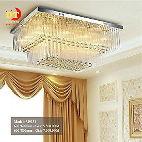 Mua Đèn mâm vuông   chữ nhật ốp trần pha lê cao cấp HTLQ pl
