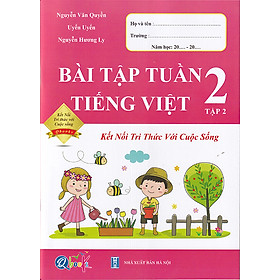 Sách - Bài tập tuần Tiếng Việt 2 tập 2 (Kết nối tri thức với cuộc sống)