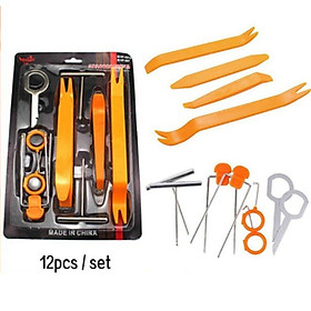 Mua Bộ dụng cụ tháo nội thất ô tô 12 món - Tặng 1 bộ dán gương hậu