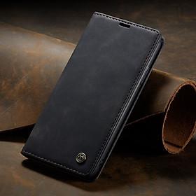 Bao Da dành cho điện thoại iPhone 11 dạng ví có ngăn để thẻ ATM để tiền tiện lợi - Hàng chính hãng