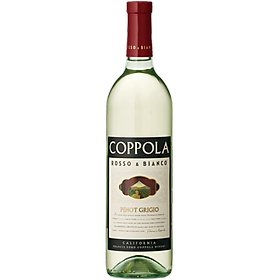 Rượu vang trắng Mỹ Coppola, Rosso & Bianco, Pinot Grigio, California