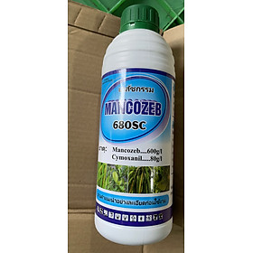 Sản phẩm bảo vệ cây trồng MANCOZEB và Cymoxanil lọ 1 lít