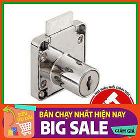 Hình ảnh Khóa tủ vuông nhỏ - khóa cửa tủ gỗ nhôm