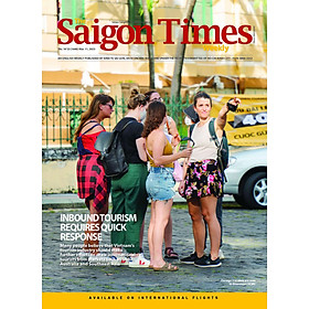 Ảnh bìa The Saigon Times Weekly số 10-2023