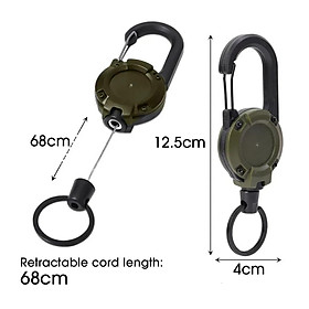 Móc Treo Đa Năng Có Dây Rút Tự Động_Carabiner Retractable