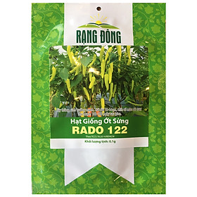Mua Hạt Giống Ớt Sừng Rado 122