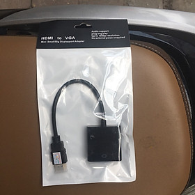 Cáp chuyển đổi HDMI - VGA 20cm màu đen 