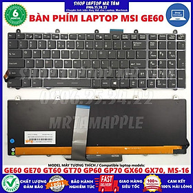 Mua (KEYBOARD) BÀN PHÍM LAPTOP MSI GE60 dùng cho GE60 GE70 GT60 GT70 GP60 GP70 GX60 GX70  MS-16