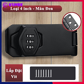 Chốt Khóa Mật Khẩu KUNBE Chốt Cửa Lật Khóa Số Nhiều Kích Thước Thích Hợp Nhiều Loại Cửa