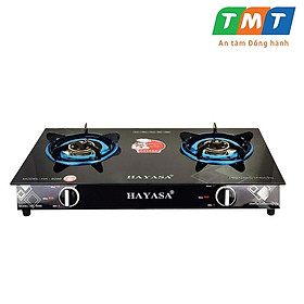 Mua  HÀNG CHÍNH HÃNG  Bếp gas đôi Hayasa HA-8096 điếu inox 304  đầu đốt đồng kiềng 5 ly