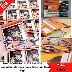 Mua BỘ DÂY GUITAR ALICE AW436