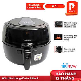 Nồi Chiên Không Dầu Điện Tử Lock&Lock EJF286BLK 6.5L - Hàng chính hãng