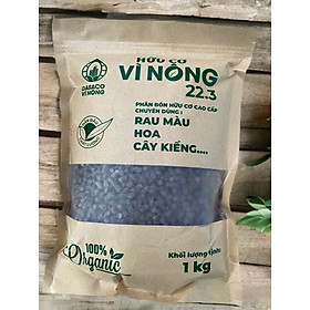 Mua Phân gà hữu cơ Vì Nông viên nén  chuyên dùng rau màu và cây kiểng túi 1kg  phân gà nhập khẩu Nhật